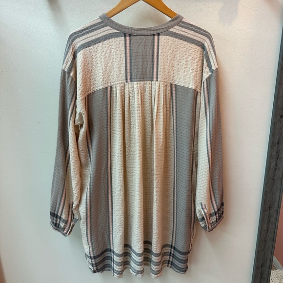 Free People Cream Sparkle Tunic - Picture 4 of 7